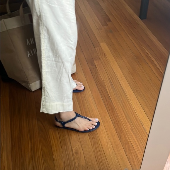 Jamie Haller Knot Sandal Navy Blue - Picture 4 of 10